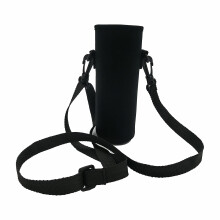 Xzhixiao Pouch Neoprene Carrier Cover Bag with Shoulder Strap, Water Bottle Holder for Daily Walking Hiking and Other Outdoor Activities (750ml)