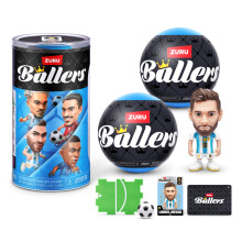 FIFA WORLD CUP 2026 Ballers Series 1 2 Pack by ZURU – Official Licensed Product. Surprise Unboxing Football Collectible Sports Toy For Boys, Ages