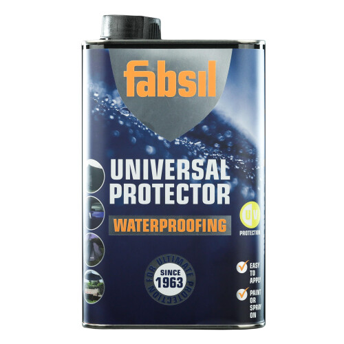 Fabsil GRA-FAB49 Waterproofer for Tents - Black, 5