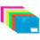 Plastic Wallets, 30 Pack A4 File Folders for Document Paperwork Clear Assorted Coloured Envelope with Label Pocket Snap Button Home School Travel Off 1