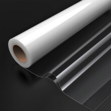 Nabance Clear Cellophane Wrap for Hampers, 80cm X 30m - Folded in Half, Florist Cellophane Wrap Roll, Crystal Clear Wrapping Rolls for Baskets, Gift