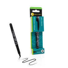 MANUSCRIPT Fine Tip Callicreative Italic Marker Pen | Black Alcohol Markers, Perfect Calligraphy Pens | Smooth Fine Point for Precise Lettering & Out