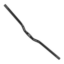 AEYINO Mountain Bike MTB Handlebars 25.4mm - 20/40/60/80/100mm Rise MTB Aluminum Alloy Handlebar - 720/620mm Extra Long Bicycle Riser HandleBars for