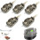 Funmo 6 Pcs Fishing Feeders - Quick Release & Inline Method, 20g-60g Weights 1