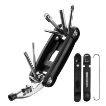 ROCKBROS 12 in 1 Multi-Function Bike Repair Tool Kit Bicycle Multi-Tool Portable Bike Pocket Tool Multifunctional Tool for Road Mountain MTB Bikes