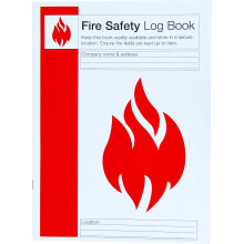 Safety First Aid Group A4 Fire Safety Log Book