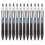 Uni-Ball Uni-Ball Rollerball JetStream SXN-150E Black 1mm Box 12 pcs 1