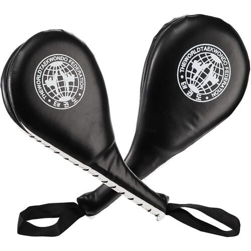 WUWEOT 2 Pack Taekwondo Kick Pads, Durable Striking Pad Target TKD
