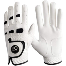 FINGER TEN Golf Gloves Men with Ball Marker(L, 1 Pack (Worn on Right Hand)