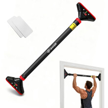 PURRGRIT Pull Up Bar for Doorway No-Screw, Adjustable Width