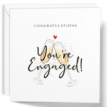 Congratulations You're Engaged, Engagement Greeting Card