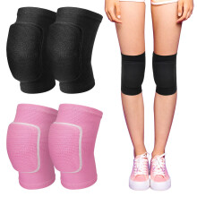 Firtink 2 Pairs Stretchy Dance Knee Pads,Breathable Knee Brace