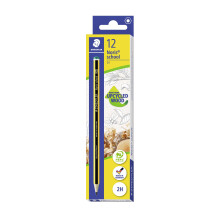 STAEDTLER 121-H Noris School Graphite Pencils - H Degree (Pack of 12 Pencils)