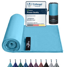 Microfibre Towel - 70140cm Silver-ion Infused Fabric Quick Dry Towels for Adults | Lightweight & Highly Absorbent, Microfibre Beach Towel for Gym, Y