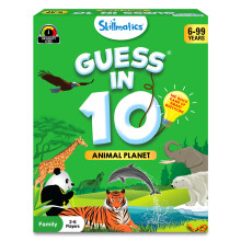Skillmatics Guess in 10 Animal Planet, Card Game, Perfect for Boys, Girls, Kids, Teens, Adults Who Love Animals, Trivia Games, Travel Games, Gifts fo
