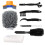 Oumers 8pcs Bike Cleaning Brush Kit, Chain Cleaner Multi Tool Bicycle 1
