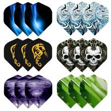 Chyaya Flights, Dart Flights, Dartset No.2 Shape and Design, Feather Replacement Tails Wing For Steel Tip And Soft Tip Darts, Professional Dart Acces