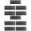 Autocollants Lettres Clavier Noir PVC Adapté Maison 4