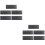 Autocollants Lettres Clavier Noir PVC Adapté Maison 5