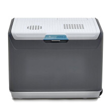 Hi-Gear Thermec Portable Fridge with Carry Handle & Wheels, Electric Cooler Box with Thermoelectric Cooling, 12V Car Plug /240V Mains, Ideal for Camp