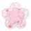 Cherry Blossoms Shape Silicone Coaster Coffee Table Cup Mats Pad Heat Insulation3pcs, Pink) 1