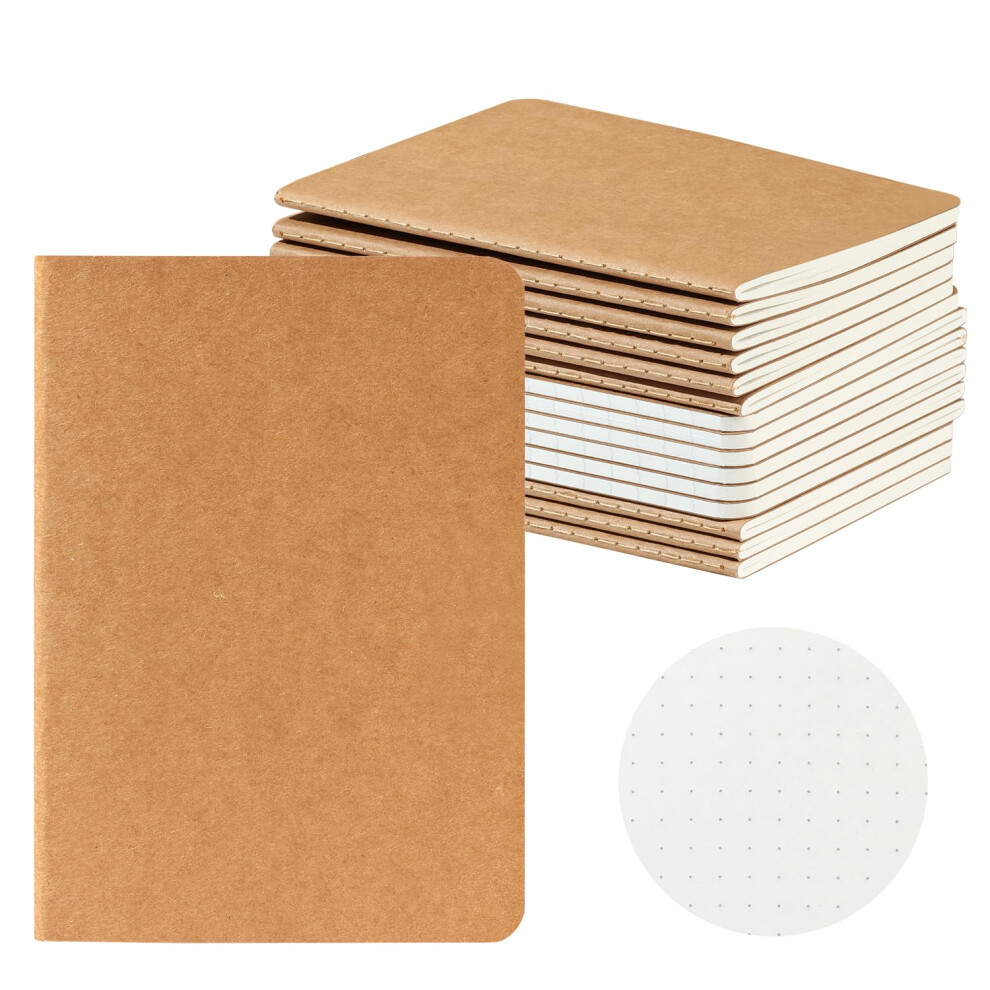 Photos - Notebook HOMEMARS 16 Pack A6 , 100GSM, Bullet Dotted Journal, Notepad, Pocket Notebook, Notepads, 10x14cm, 60 Pages, for Stu