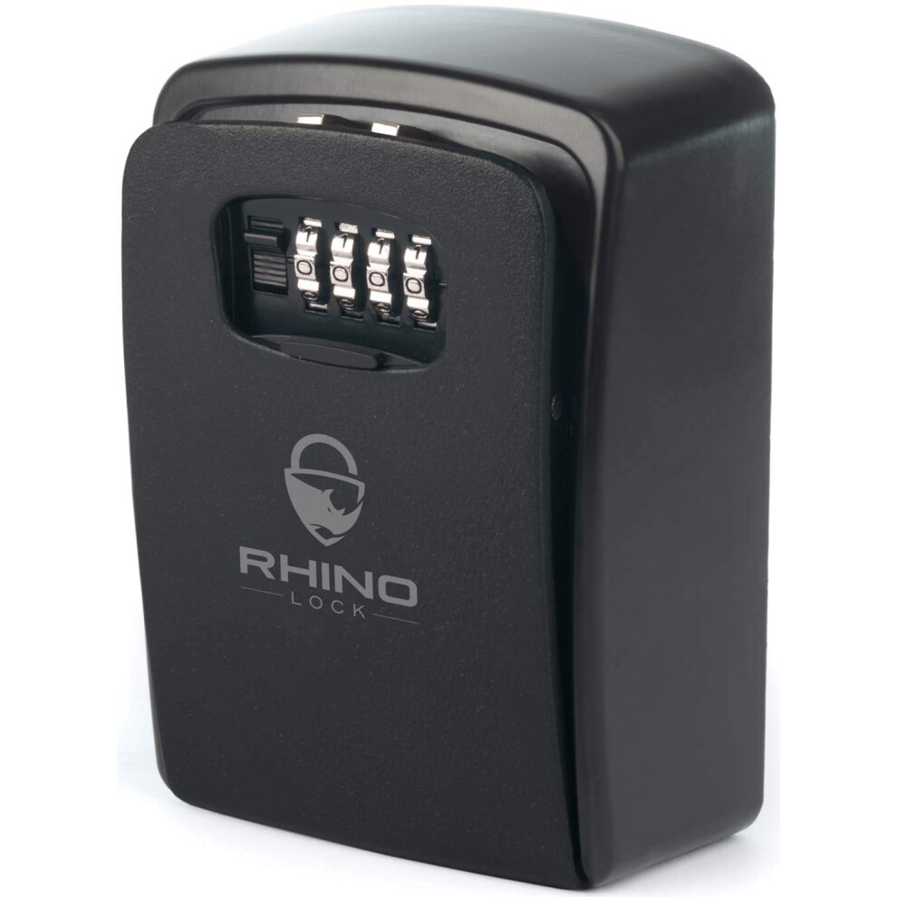 Photos - Notebook Rhino Lock Secure Key XL Combination Safe - Outdoor Heavy Duty Wall Mounted Security Lock Box - XL Large Internal Storage fo 