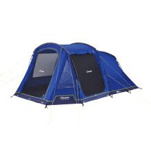 Berghaus Adhara 500 Nightfall 5 Man Tent with Darkened Bedrooms & Spacious Living Area, 5 Person, Easy to Pitch, Tunnel Design, Ideal for Family Camp