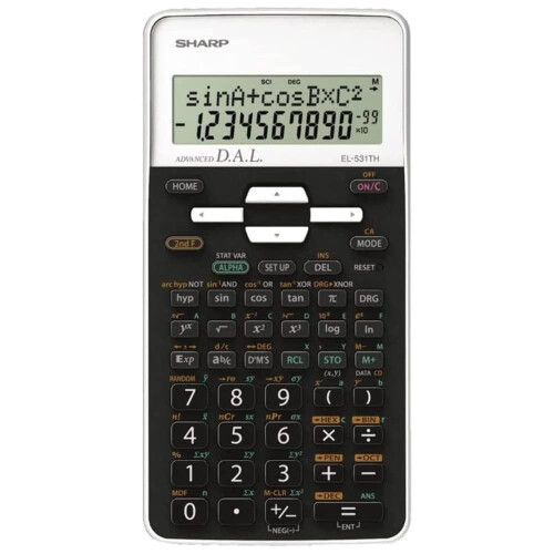 Sharp Sharp EL-531XH Scientifc Calculator Black EL531THBWH