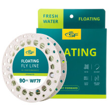 SF Fly Fishing Floating Line with Welded Loop Weight Forward Fly Lines # Moss Green 90FT WF7F