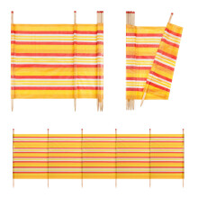 Yello WBL Printed Outdoor Standard Stripes Windbreak
