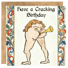 Funny Medieval Birthday Card for Him&Her | Rude & Humorous Greetings for Brother, Uncle, Dad, Gramps | Have a Cracking Birthday with Weird Historical