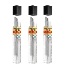 Pentel 0.5mm Size 2B Shade Hardness Pencil Refill Replacement Spare Leads Hi Pollymer Super For Automatic & Mechanical Pencils (Pack Of 3 Tubes - 36