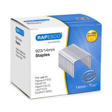 Rapesco S92314Z3 Type 923/14 mm Galvanised Heavy Duty Staples, 4000 Staples