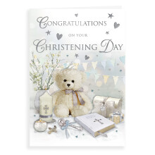 Regal Publishing Traditional Christening Card - 9 x 6 inches, C81062