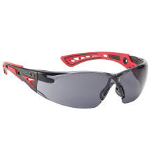 Bolle RUSH+SMOKE Smoke Lens Safety Glasses