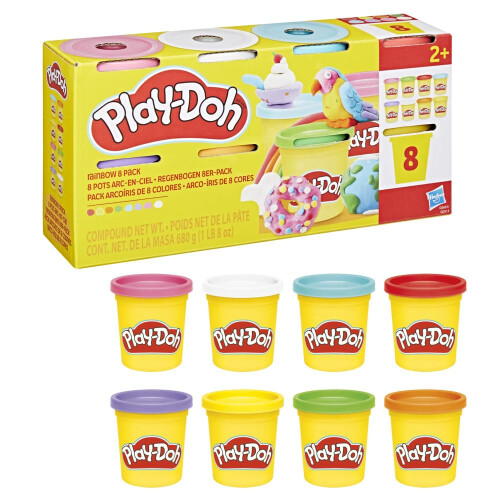 Play-Doh Play-Doh Rainbow Colours Modelling Compound Pack