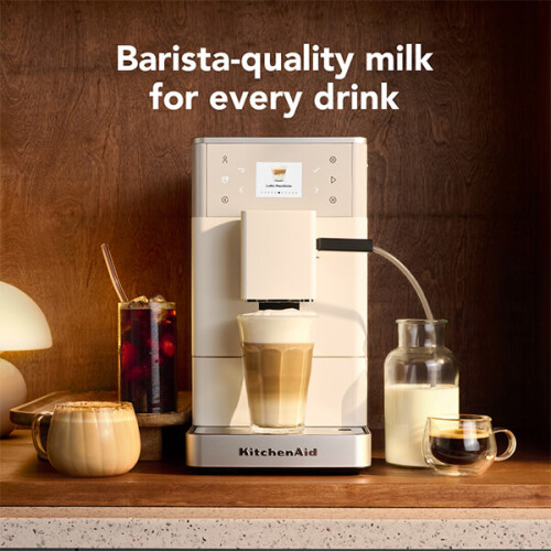 KitchenAid KitchenAid KF3 Fully Automatic Espresso Machine with Iced Coffee Porcelain 2