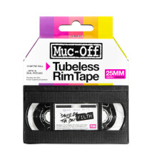 Muc Off Tubeless Rim Tape - Pressure-Sensitive Semi-Transparent Rim Tape for Tubeless Bike Tyre Setups - Extreme Strength and Durability - 10m Roll w