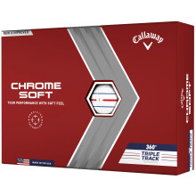 Callaway Golf Chrome Soft 22 Triple Track 360 Premium Golf Ball