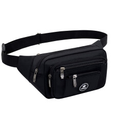 Ariineer Waterproof Bum Bags Men Women Sport Running Hiking Backpacks Sports Bike Bags Cases for Knives and Hiking Tools (Black)