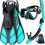 Zenoplie Snorkel Set Adults, with Flippers 1
