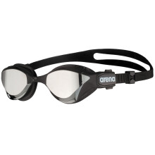 ARENA Cobra Tri Swipe Mirror Unisex Adult Triathlon Goggles, Swimming Pool Goggles with Mirror Lenses, Anti-Fog, UV Protection, 3 Interchangeable Nos