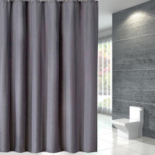Doublure de rideau de douche imperméable extra longue 70,87 po x 70,87 po