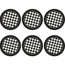 Beverage coasters, silicone coasters set of 6, used for wooden tabl...