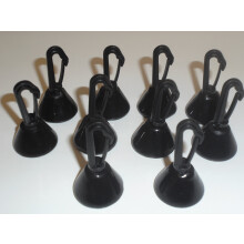 TMC Pack of 10 x 20 Gram quality coated back Weights. Secure Clip. Carp, Pike, fishing