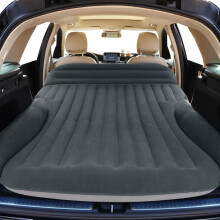 Ciremiv Car Bed with Double-Sided-Thick Flocked,Car Air Mattress with the Most Complete Car Sleeping Accessories,Car Inflatable Bed with Pump & Built