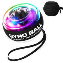 APXEL Self-Starting Gyroball Wrist Ball, Power Trainer Ball, Wrist Strengthening Device, Gyroscopic Forearm Exerciser Strengthen Arms Fingers Muscles