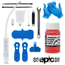 epic Bleed Kit for Shimano Brakes & Mineral Oil | Fits Deore, XT, SLX, XTR, Saint, 105, Ultegra, GRX, Dura-Ace | for MTB, Gravel & Road Brakes (100ml