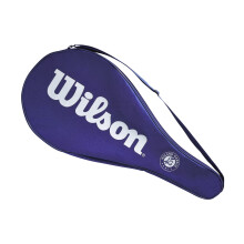 Wilson Roland Garros Tennis Racket Cover, For one adult racket, Polyester, Blue (WR8402701001)